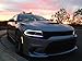 iJDMTOY Smoked Lens Amber/Red Full LED Side Marker Light Kit For 2015-up Dodge Charger, Powered by Total 180-SMD LED, Replace OEM Sidemarker Lamps
