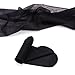 Pantyhose for Women Sheer Stockings 3 Packs Full Length Reinforced T Crotch 15 Denier (M/L, Black 3 Packs)