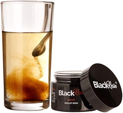 Pure SHILAJIT Resin - 3 Months Supply. BlackResin® CWC Labs Rated Triple A+ Shilajit
