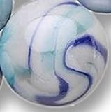 Mega Marble - Tiger Shark Mammoth - Large 1 5/8 Inch Glass Marble