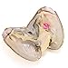 HENGSHENG 10 Pieces Freshwater Cultured Pearl Oysters with Single 6-8 mm Round Pearl Inside Love Wish(Random Color)