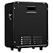 RICHFLAME Olivia 1500W Portable Electric Fireplace Heater Stove 12 inch, Black