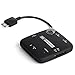 VIMVIP Micro USB 3.0 7 in 1 Host Adapter Connection Kit Card Reader OTG USB HUB For Samsung Galaxy S5 i9600 & Samsung Galaxy Note 3 N9000 (Black)