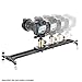 Neewer 47 inches/120 centimeters Aluminum Alloy Camera Track Slider Video Stabilizer Rail for DSLR Camera DV Video Camcorder Film Photography, Load up to 11 pounds/5 kilograms