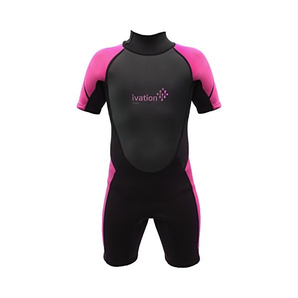 Ivation-3mm-Short-Wetsuit-for-Kids-Crafted-of-Premium-Neoprene-Features-High-Quality-Zipper-Full-UV-Protection