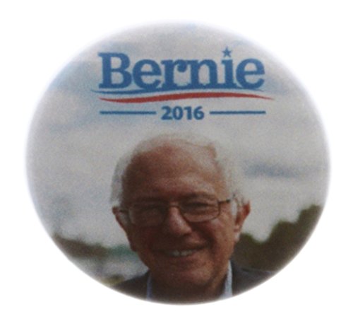 Bernie 2016 (blue sky) 1.25" Pinback Button Pin Sanders President Election Vote
