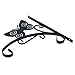 TORCHNOLOGY Iron Plant Hanger Hanging Plant Hook Bird Hanging Plant Bracket Mount Against Door Fence Deck Garage Balcony Outdoor Lawn (Butterfly)thumb 2