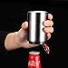 Anbers Beer Bottle Opener with Magnetic Cap Catcher, Stainless Steel, 6 Pack
