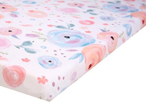 3 Playard+Portable+Mattress+Material+Flowers