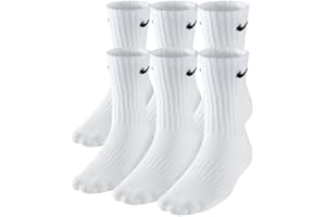 NIKE Boys' Performance Cushion Crew Socks with Band (3 Pairs)