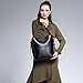 S-ZONE Women's Color Blocking Leather Tote Shoulder Bag Handbags Hot
