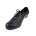 MSMAX Men Lace up Black Flex Tap Latin Dance Shoes Size 10.5