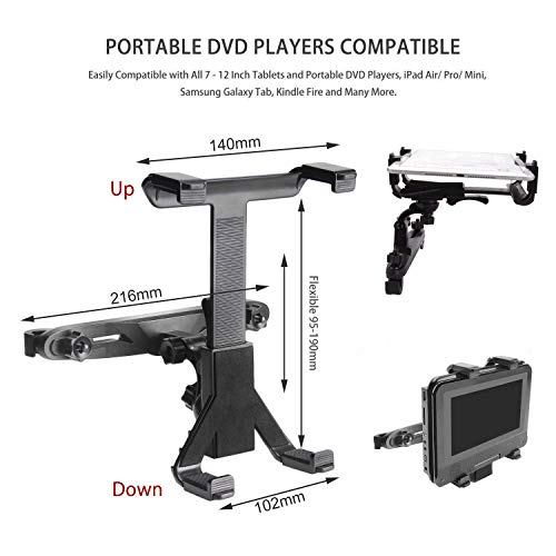 4 Headrest+POMILE+Adjustable+Portable+Samsung