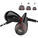 MXditect In Ear Sports Headphones with Microphone Black