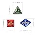 Dice Set D&D 7 Die Polyhedral Dice Sets with Drawstring Bag for Dungeons and Dragons RPG Role Playing Game and Math Teaching