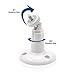 Baby Camera Monitor's Mount (Silver White) - Camera Wall Shelf
