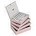 Stackers Soft Pink Classic Jewelry Box - Set of 4
