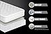 GORILLA GRIP Original Mattress Slide Stopper and Gripper, California King, Keep Bed Topper Pad from Sliding for Sofa Couch Chair Cushion Mattresses, Easy Trim Slip Resistant, Grips Helps Stop Slipping