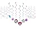 amscan Swirl Value Pack | Monster High Collection | Party Accessory,Multi Color,24