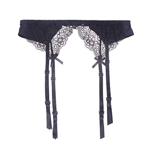 WGWNYN-piu-Le-Donne-Giarrettiere-Bretelle-Regolabili-Cinghia-di-Vita-for-Le-Donne-Wedding-Calze-Bretella-Sexy-Pizzo-Giarrettiera-Color-Black