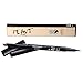 HeyBeauty Eyeliner Eyebrow Pencil Waterproof Automatic Eyebrow Pencil Eyeliner 2 in 1 Makeup Cosmetic Tool, Red Brown-4#