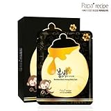 Papa Recipe Bombee Honey Mask Pack, Black, 25g, 10 Each
