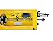 Vector28 2.4Ghz Radio Remote Control Micro High Speed RC Racing Boat Speed Boat RTR (Yellow) by Midea Tech