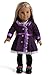 Sweet Dolly Purple Plaid Jacket & Black Leggings Fits American 18