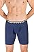 Obviously PrimeMan - Boxer Brief 9 inch Leg (Medium, Navy)