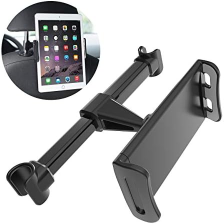 Car Headrest Mount Seat Tablet Holder for iPad/Samsung Galaxy Tabs/Amazon Kindle Fire HD/Nintendo Switch/Other Devices 4”-11”