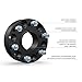 RockTrix 2in Hubcentric Wheel Spacers (6x5.5 to 6x5.5, 78.3mm Bore, 14x1.5 Studs) Compatible with Cadillac Escalade, Chevy Avalanche Silverado Suburban Tahoe, GMC Savana Yukon - 6x139.7 Black 2pcs