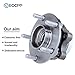 ECCPP HA590125 New Front Wheel Bearing Hub LH Driver RH Pass for Infiniti EX35 EX37 FX35 FX37 FX45 FX50 G25 G35 G37 M35 M37 M45 M56 2003-2018 AWD 5 Lug