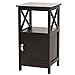 Phoenix Group Country Telephone, Nesting Table, Commode, Dark Brown primary