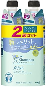 まとめ買い メリット シャンプー つめかえ用 医薬部外品 340ml 2個 一部予約