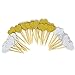 Honbay 40PCS Glitter Heart Cupcake Toppers Birthday Cake Decoration Food Picks Wedding Party Baby Shower Supplies
