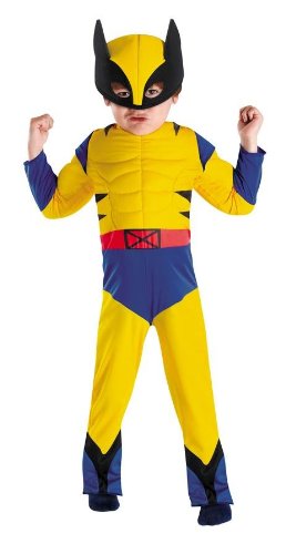 Costumes For All Occasions Dg50124M Wolverine Muscle 3T-4T