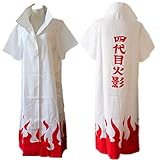 ShonanCos Naruto Yondaime 4th Hokage Cosplay Costume Cloak (Large)