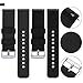 Watch Band, Quick Release Silicone Vetoo Watch Bands, Choose Color and Width 18mm, 20mm, 22mm, Rubber Replacement Band for Traditional & Smart Watch