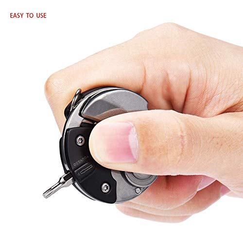 2 in 1 Coin shaped knife with Multi Tool Small Screwdriver Set Stocking Stufffers for Him - Thumbnail 2