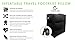 Inflatable Travel Pillow For Kids- Airplane Footrest Leg Pillow With Accessories
