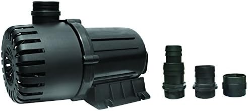 United Pump 12000 Pond Waterfall Fountain 3000 gph Pump with Rugged Protective Filter Case, submerisible or inline, 25' cord