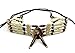 Local Bead Shop Handmade 4 Line Buffalo Bone Hairpipe Traditional Tribal Choker Necklace