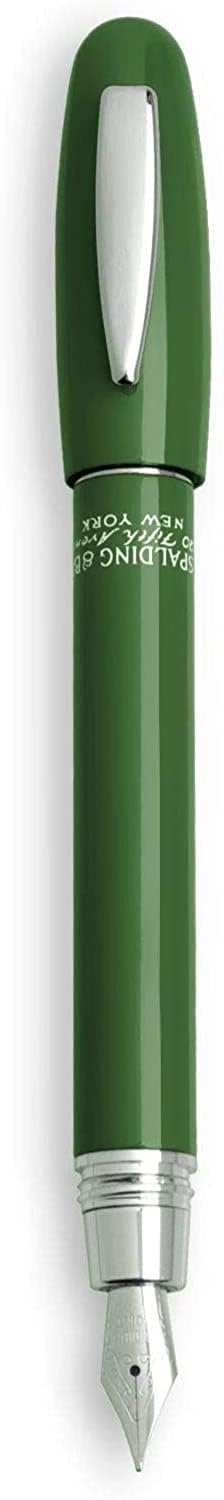 Spalding & Bros short Fountain Pen Classic man woman 170130-green