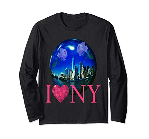 New York I Love NY Long Sleeve Women's T-Shirt