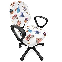 Lunarable Alice in Wonderland Office Chair