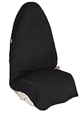 Leader Accessories Waterproof Sweat Towel Front Bucket Seat Cover for Cars Truck SUV Black - Machine Washable - Great for Athletes, Running, Swimming, Boxing, Hiking