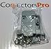 Pc Accessories - Connectors Pro Gray Plastic Hoods for DB9 / HD15 Connectors Short Screws, Individually Bagged, 50 Pack