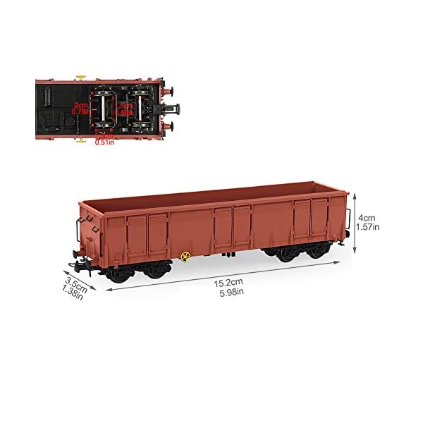 Evemodel 2Stk Start up Offenes Güterwagen , Spur H0 DB Modelle Wage – Bild 4