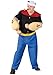 Popeye Costume - Plus Size - Chest Size 48-53