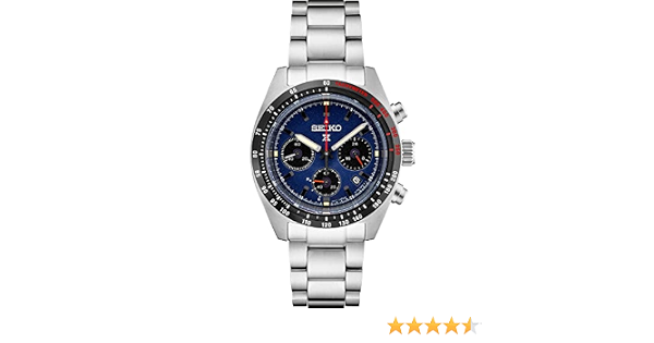 Amazon.com: Seiko Prospex Speedtimer Solar Chronograph Blue Dial Men's  Watch SSC815 : Clothing, Shoes \u0026 Jewelry